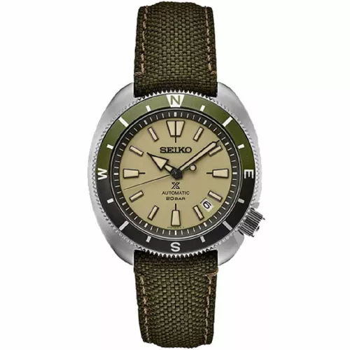 Reloj Seiko Prospex land tortuga correa nylon caqui - SRPG13K1