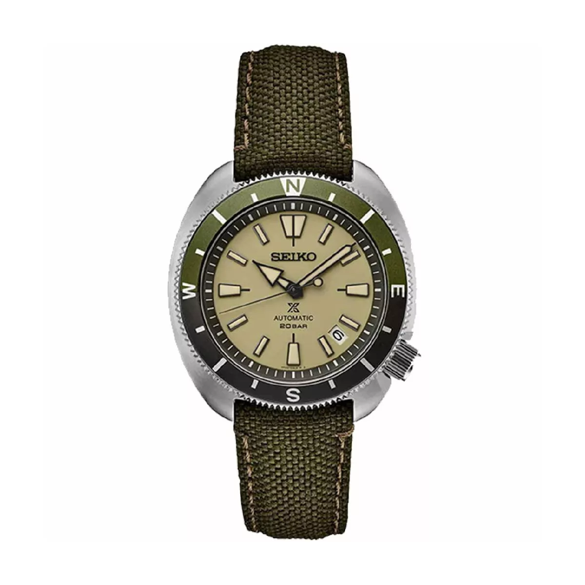 Reloj Seiko Prospex land tortuga correa nylon caqui - SRPG13K1