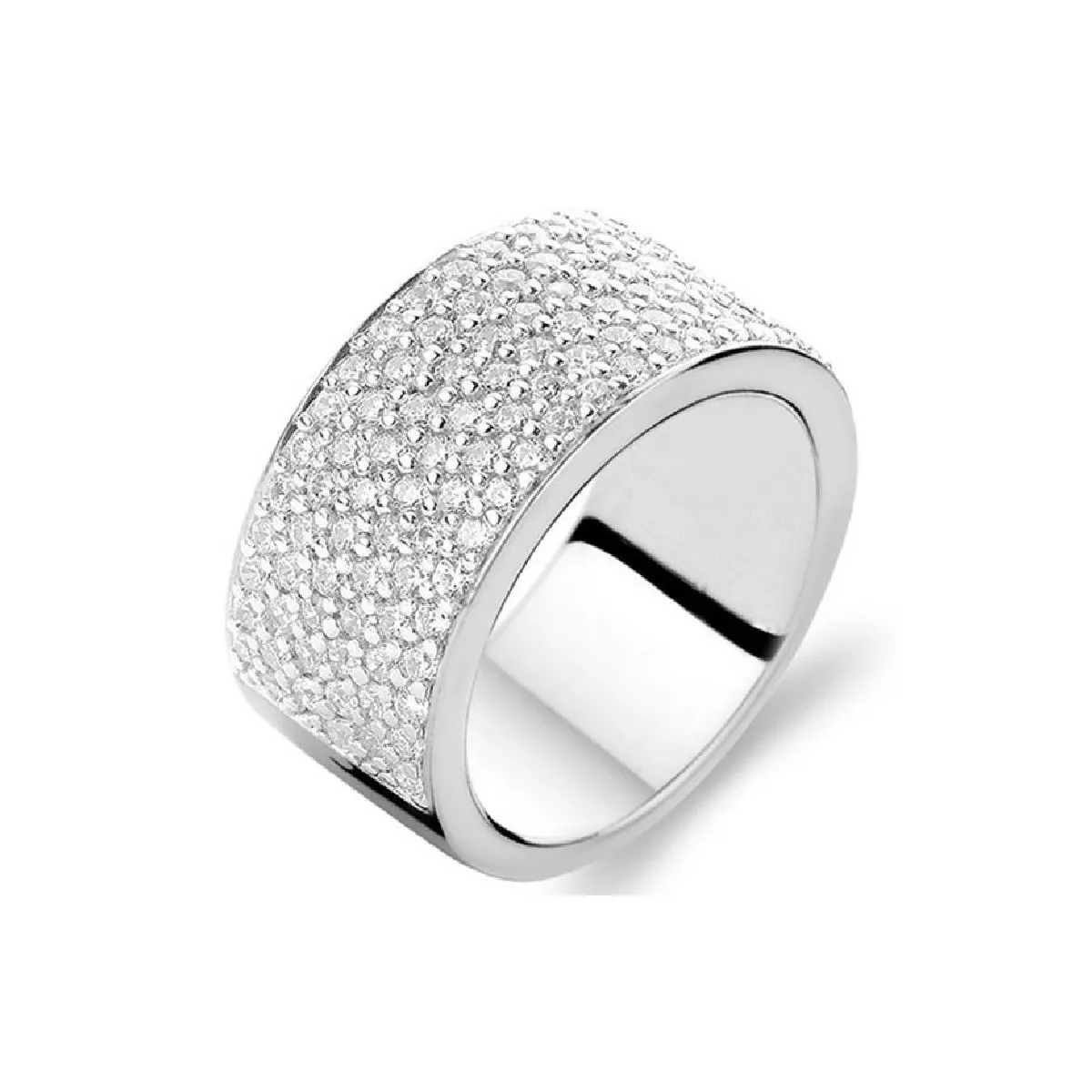 Anillo Ti sento plata circon - 1485ZI