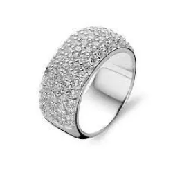 Anillo Ti sento plata circon - 1514ZI