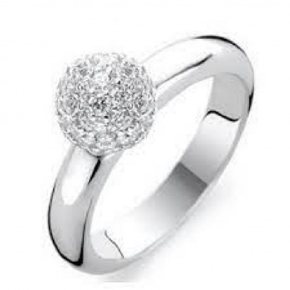 Anillo Ti sento plata circon - 1443ZI