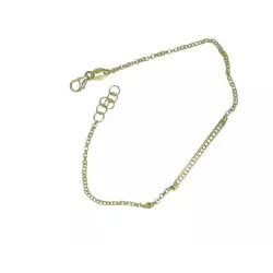 Polsera or groc 18klts brillants 0.095k - PU-62-1