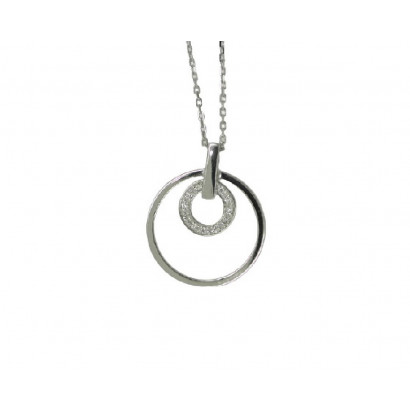 Penjoll or blanc 18klts i brillants 0,049k - BR2213CO