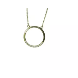 Colgante oro amarillo 18klts y brillantes 0.054k - BR2258CCA