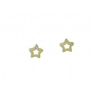 Pendientes nacimiento oro amarillo 18klts 0.010k - BB2206P