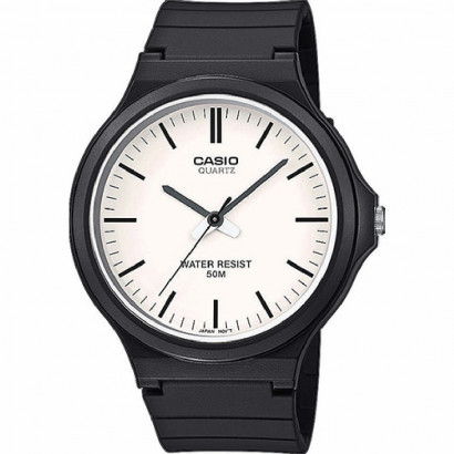 Rellotge Casio esf.blanca 50m corretja - MW-240-7EVEF