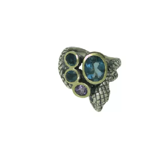 Anell G.Styliano plata or i topaç - ASP1628