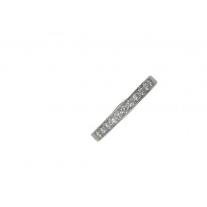 Anillo oro blanco brillantes 0.31k - V-2964/AL/3