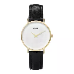 Reloj cluse minuit 33mm pvd gold correa  - CL30048