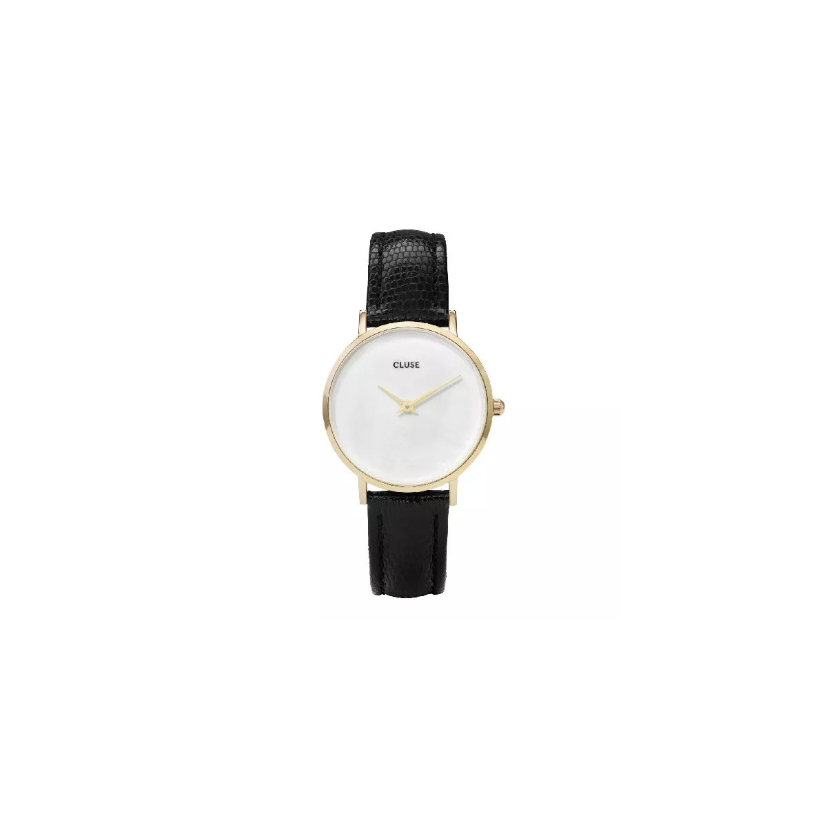 Reloj cluse minuit 33mm pvd gold correa  - CL30048