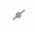 Anillo oro blanco brillantes 0.46k - 236512 Anillo oro blanco brillantes 0.46k - 236512