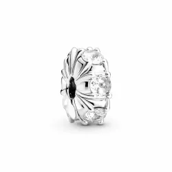 Clip Pandora plata zircon - 790046C01
