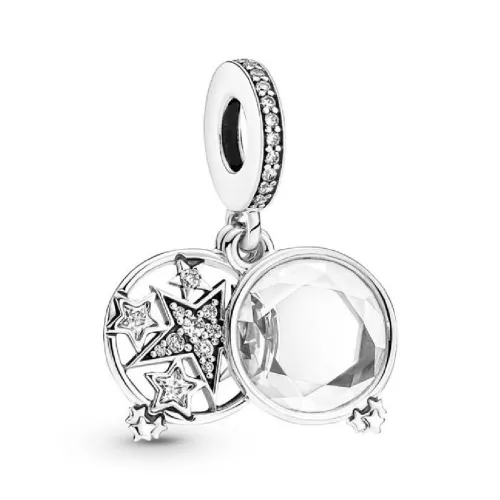 Charm Pandora plata zircon - 799640C01