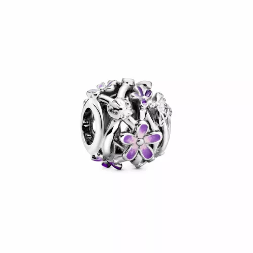 Charm Pandora flors liles - 798772C02