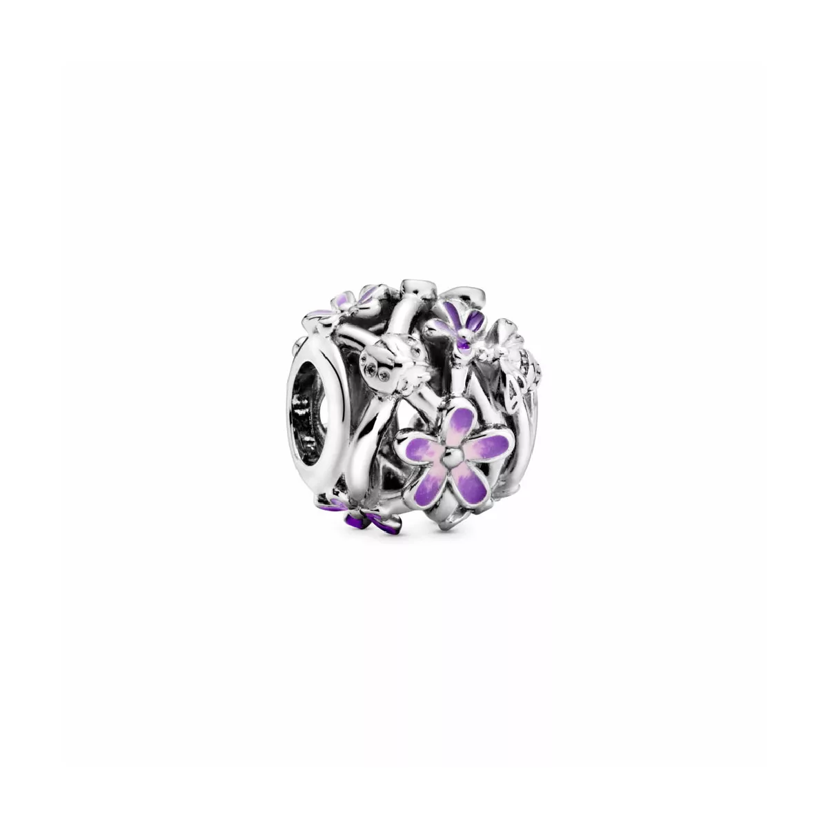 Charm Pandora flors liles - 798772C02
