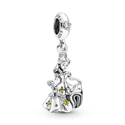 Charm Pandora Disney Belle plata - 790014C01