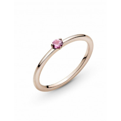 Anillo Pandora plata rose circon rosa - 189259C03