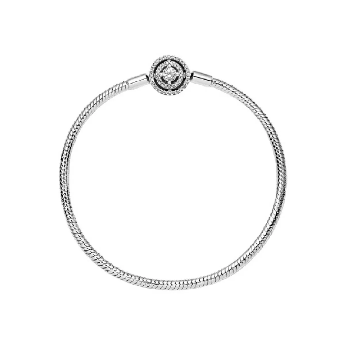 Polsera Pandora plata tanca zircon - 590038C01
