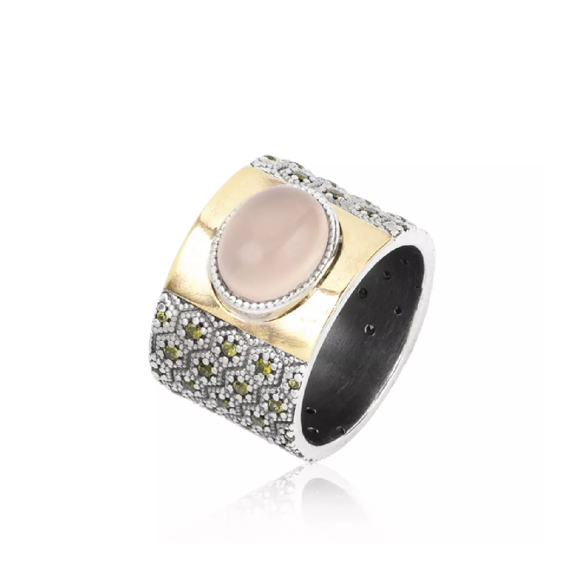 Anell Sunfield plata or quas rosa - AN062730/15