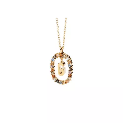 Penjoll Pdpaola inicial G plata bany or - CO01-266-U