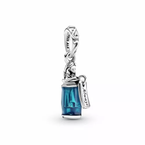 Charm Pandora plata Alicia esmalt blau - 799334C01