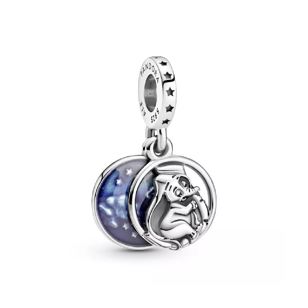Charm Pandora plata Dumbo esmalt blau - 799405C01