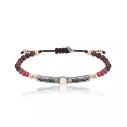 Polsera Sunfield plata quars rosa zircon - PU062671/15