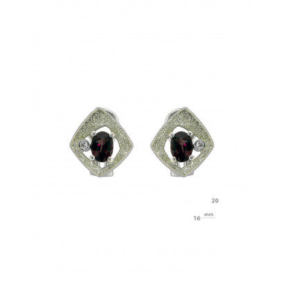 Arracades Miquel Sarda plata or rodolita - 21474