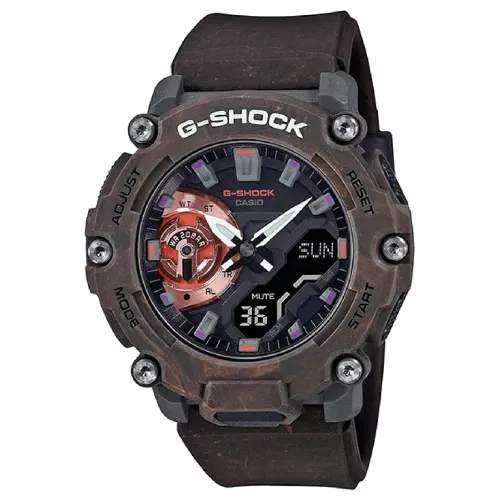 Rellotge Casio ana-digi corretja cauxo - GA-2200MFR-5AE