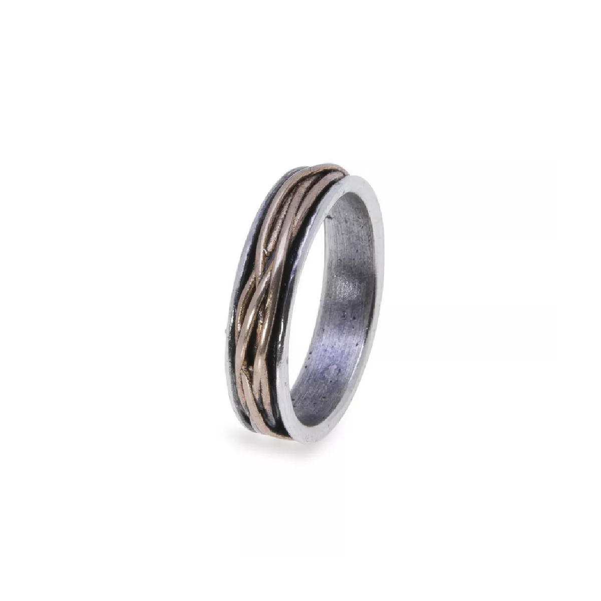 Anell Platadepalo plata bronce - MR007A