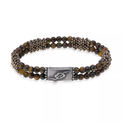 Polsera Platadepalo plata bronce boles - BB013O