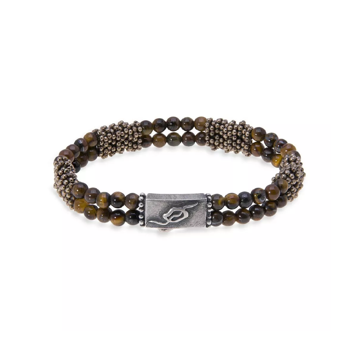 Polsera Platadepalo plata bronce boles - BB013O