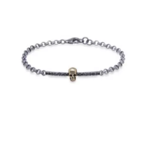 Polsera Platadepalo plata bronce zircon - CAB75N