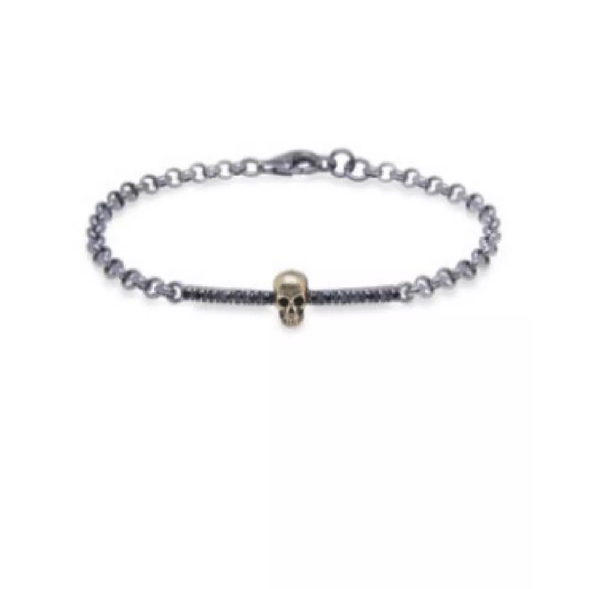 Polsera Platadepalo plata bronce zircon - CAB75N