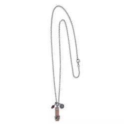 Colgante Platadepalo plata bronze circon  - MN005B