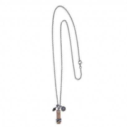 Penjoll Platadepalo plata bronze zircon - MN005B