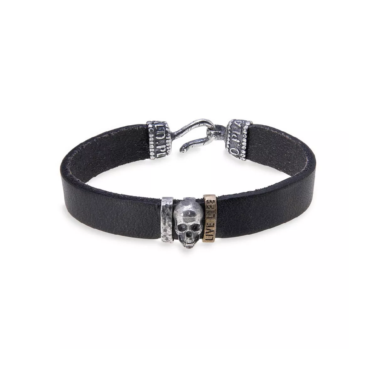 Polsera Platadepalo plata bronce pell - SB060X