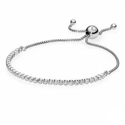 Pulsera Pandora plata circon  - 599375C01-1