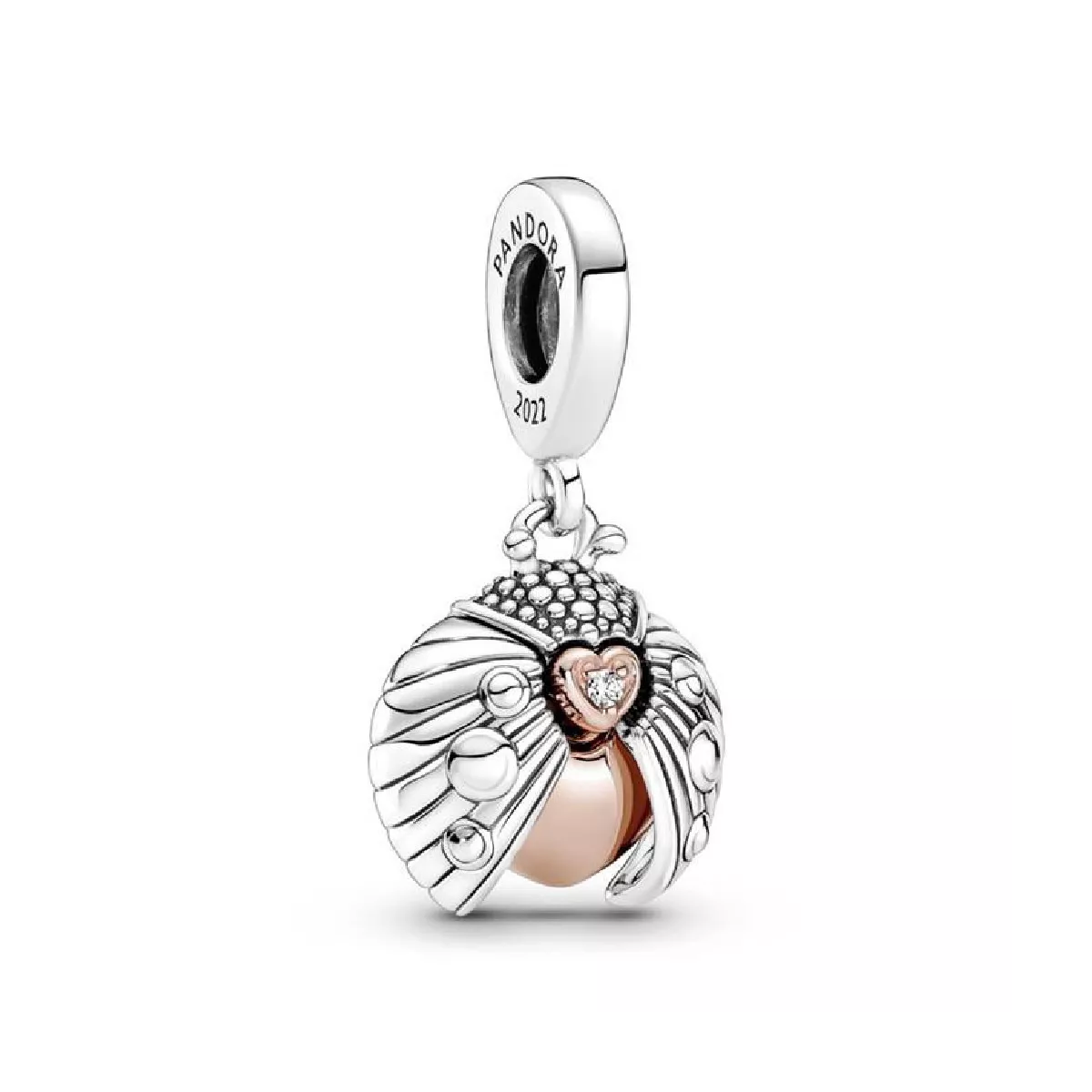 Charm Pandora plata rose cor marieta - 780072C01