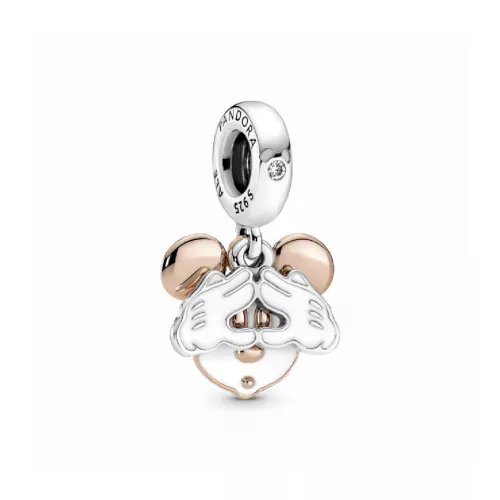 Charm Pandora plata rose Mickey esmalt - 780112C01