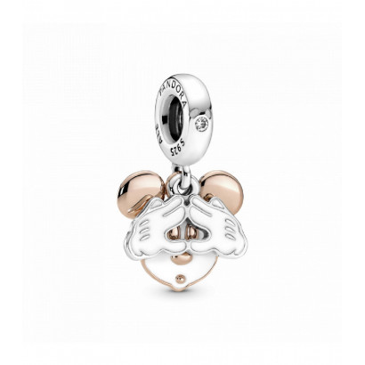 Charm Pandora plata rose Mickey esmalt - 780112C01