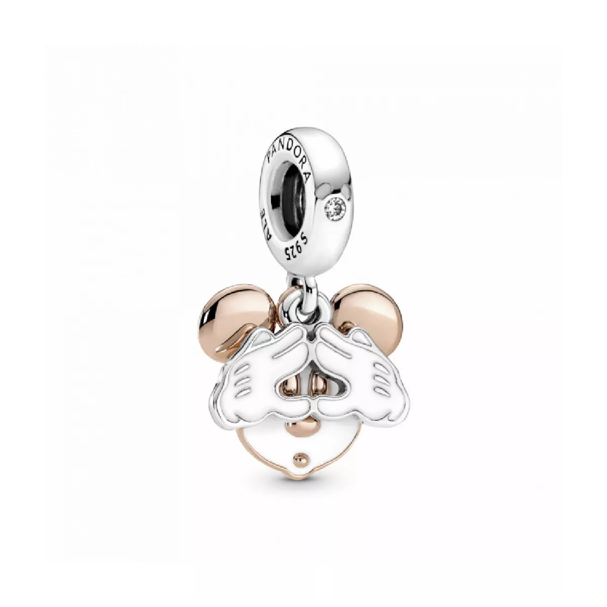 Charm Pandora plata rose Mickey esmalt - 780112C01