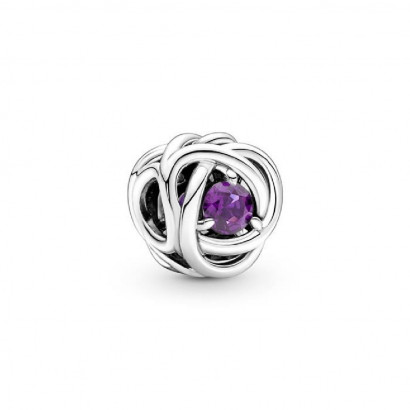 Charm Pandora plata zircon lila - 790065C02