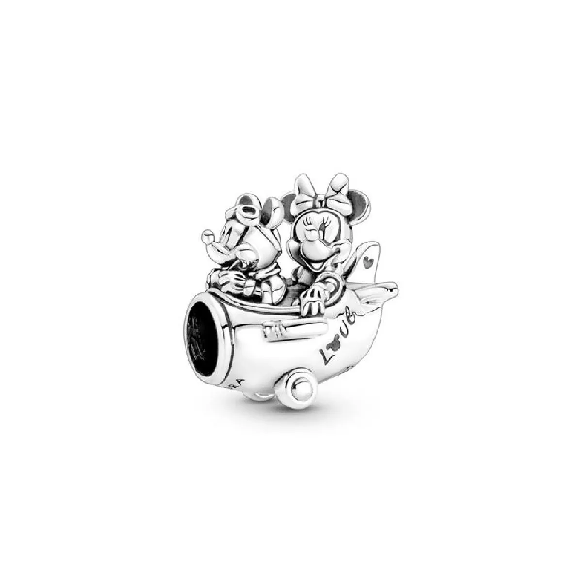 Charm Pandora plata avio Minnie&Mickey - 790108C00