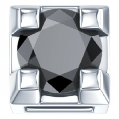 Elements oro blanco 18k brillante negro - DCHF3303.002