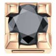 Elements oro rosa 18k brillante negro - DCHF3305.002