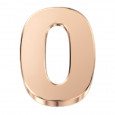 Elements numero 0 or rosa 18k - DCHF3332N0