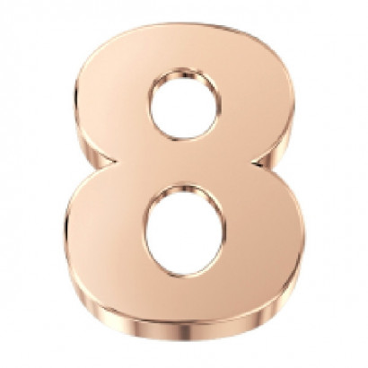 Elements numero 8 oro rosa 18k - DCHF3332N8