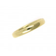 Anell or groc 18k atmetllat 3.3mm - AL0229