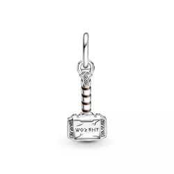 Charm Pandora plata Marvel Thors martell esmalt marro - 790483C01